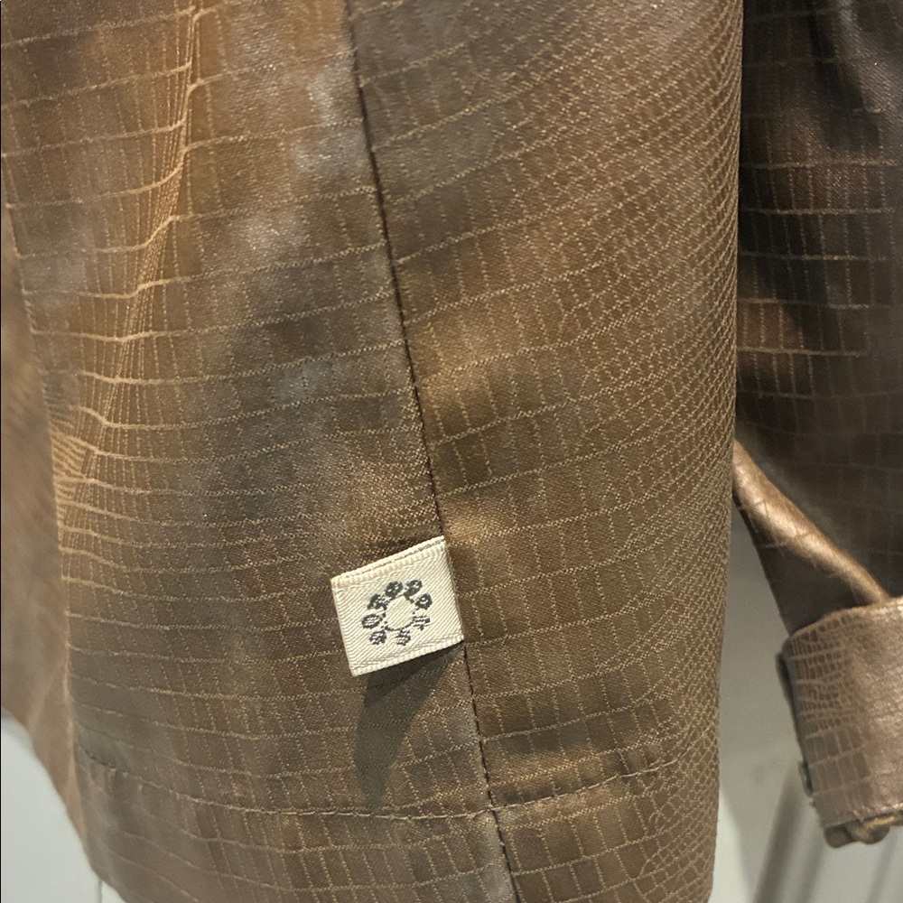 Chico's Zenergy Shimmering Bronze Field Jacket⭐️ - Picture 7 of 7